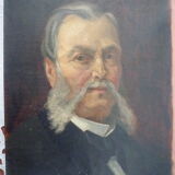 Oil on canvas early twentieth century