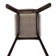 Butterfly Mid-Century dining chair in Peony cotton, Poland, 1960s