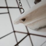 Antique French Alabaster Plafonnier Pendant Light