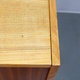 Mid-century teak and maple sideboard, Czechoslovakia, 1960s