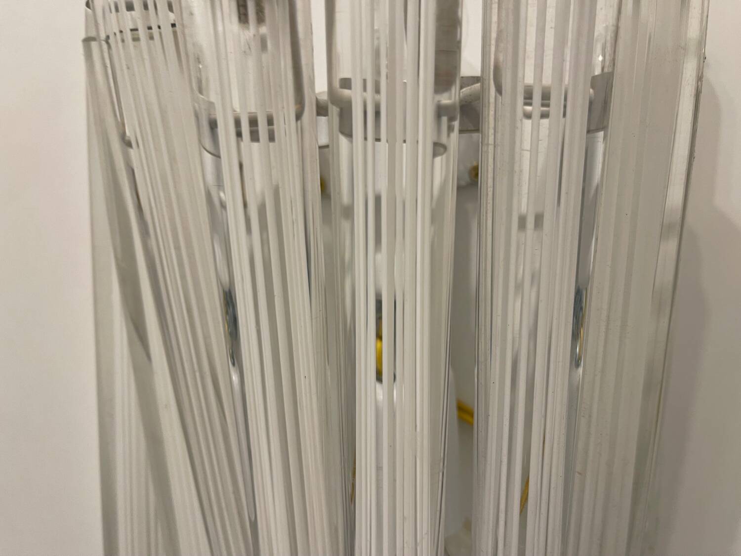 Murano Glass Trilobi Sconces Set of 2 by Venini 1970’s