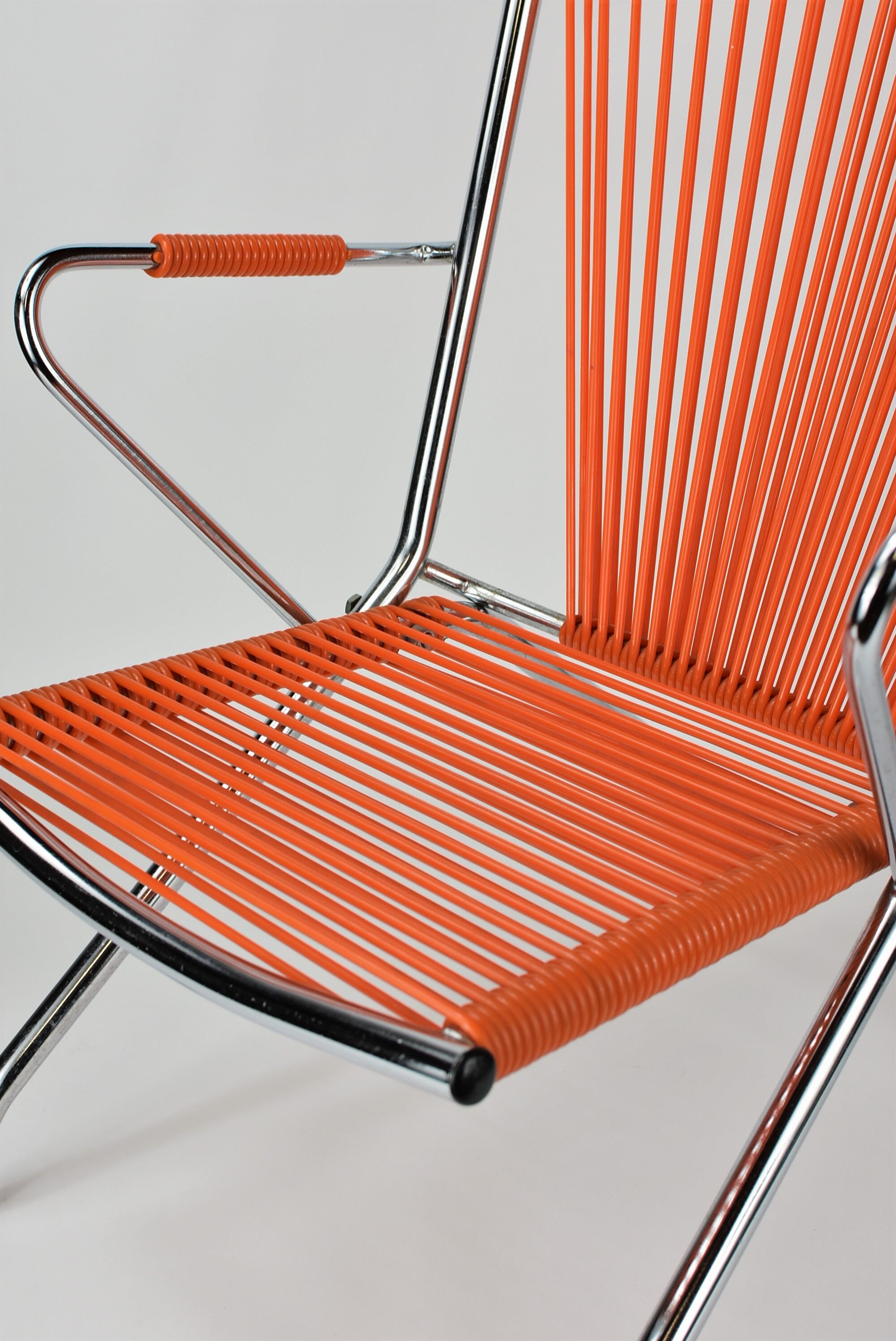 Vintage orange children's chair