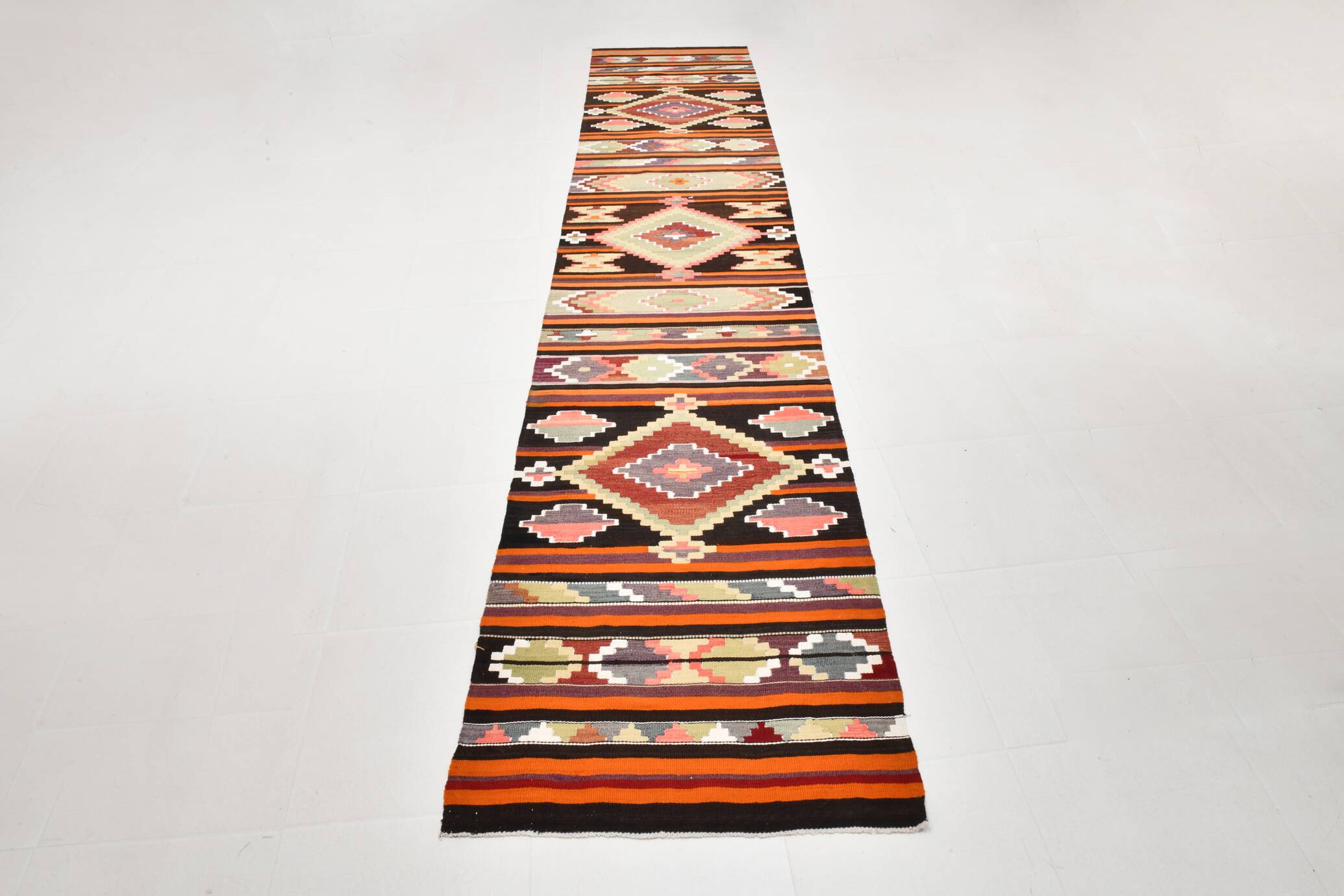 Tapis persan Kilim 3x13, 79x413Cm