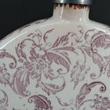 Lampe en céramique, Email craquelé, Shabby Chic, XXe