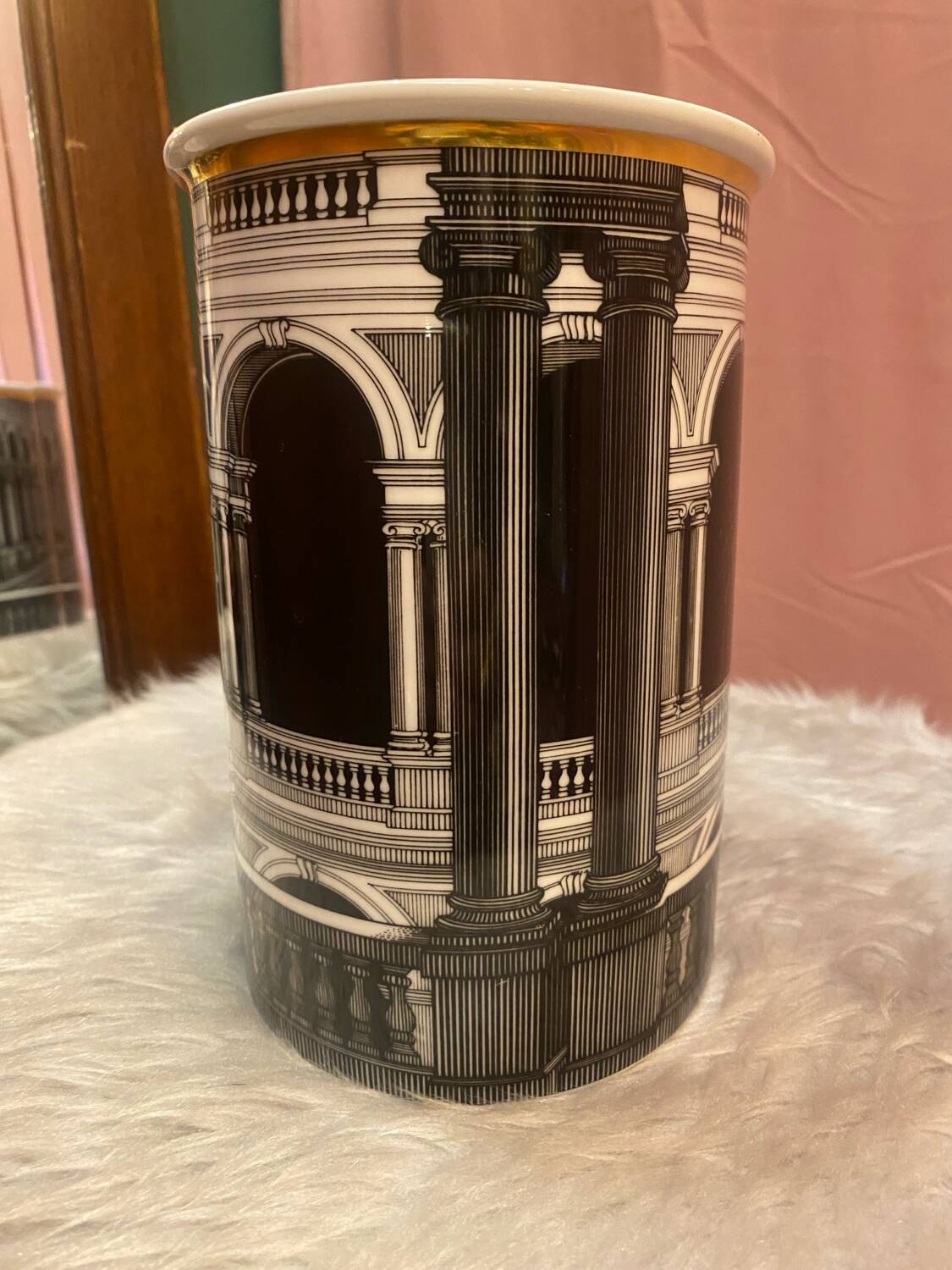 Vase Piero fornasetti Palladiania