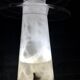 Marble table lamp 1980 Italian