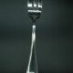 12 silver metal cake forks model louis xv style shell