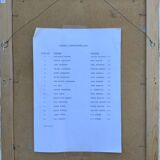 Vintage Modernists Oil Painting Blue Still Life By Svan Grandin Mid 20th Century