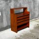Commode, vintage Scandinavian sideboard attributed to Poul Cadovius.