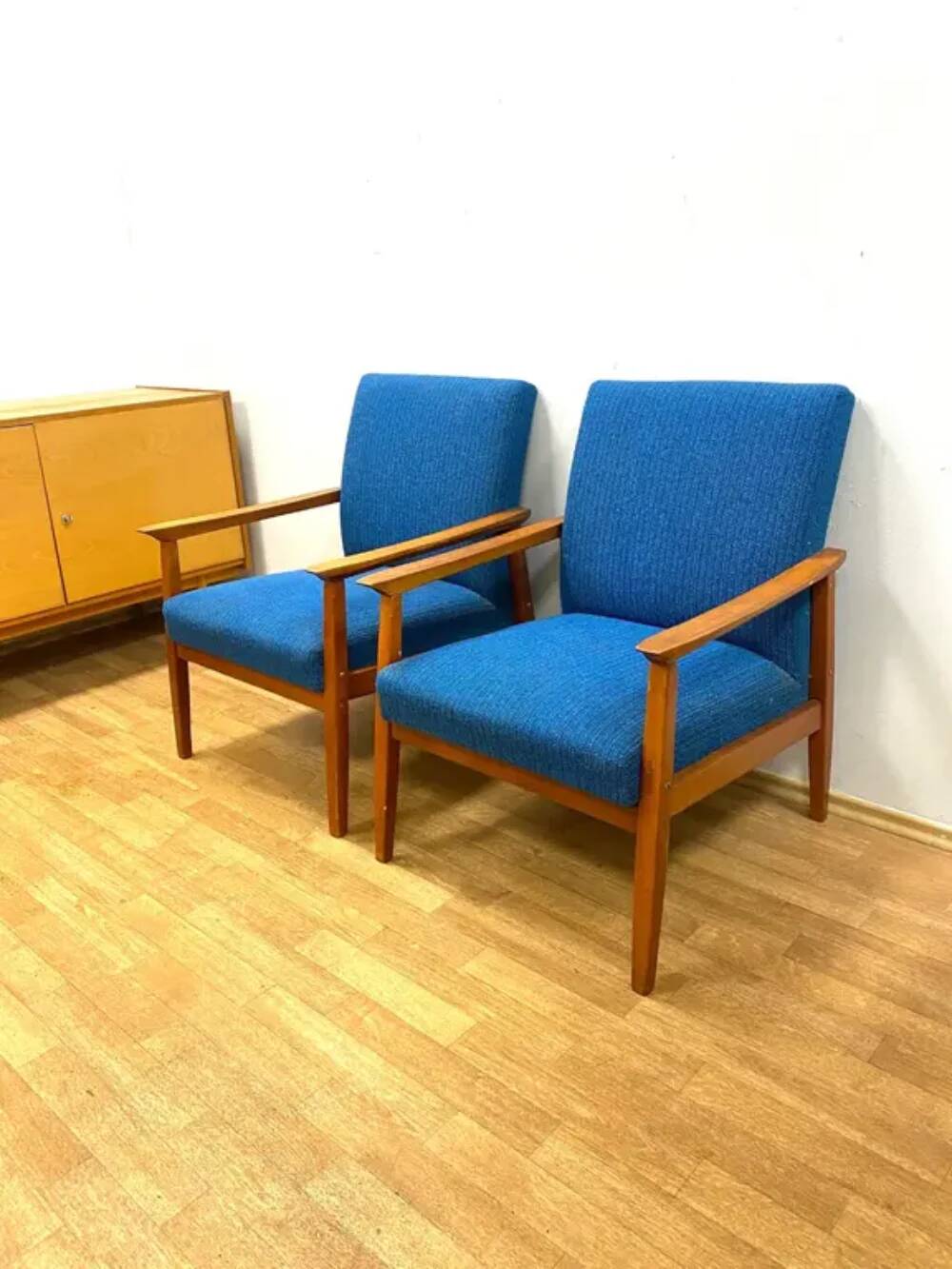 Set of 2 Retro Armchairs, TON, 1960s, Czechoslovakia