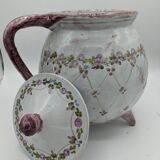 Ceramic tripod jar large capacity