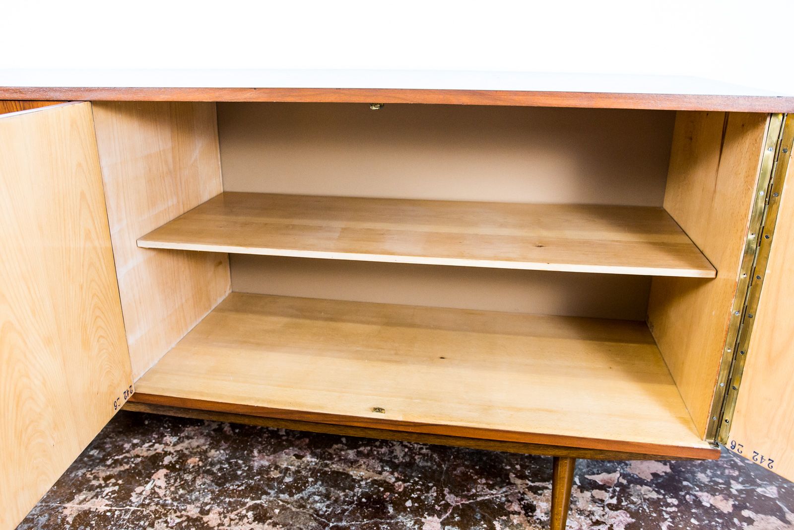 Vintage sideboard by Łódzkie Fabryki Mebli, Poland 1970s