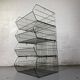 Modular industrial wire shelves