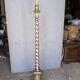 Lampadaire bois sculpté argenté epoque 1940