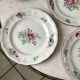 Set of 7 dessert plates Lunéville years 40 50