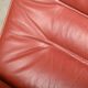 Pair Ingmar Relling Siesta Lounge Chairs in Beech and Burgundy Leather