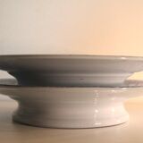 Plate on heel plate mounted X 2 Sarreguemines