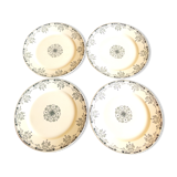 4 hollow plates model "Mignon" Sarreguemines