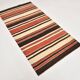 Tapis Kilim vintage fait main, petit format, 101 x 195 cm
