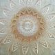 Pineapple decoration glass dish