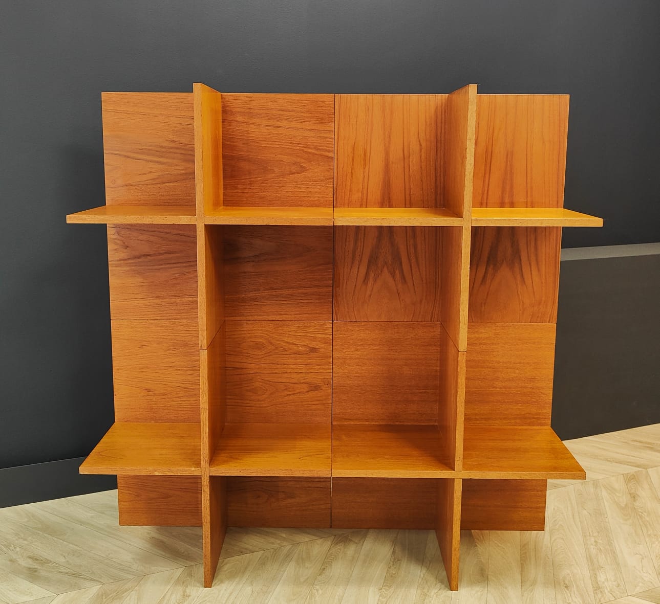 Mid Century compartment cabinet | Vintage - bookcase, display