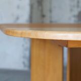 Mid-century massive extendable designer table