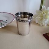 Silver-plated metal timbale by RAVINET d'ENFERT