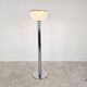 Vintage chrome and glass floor lamp, 1970s