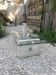 Travertine coffee table