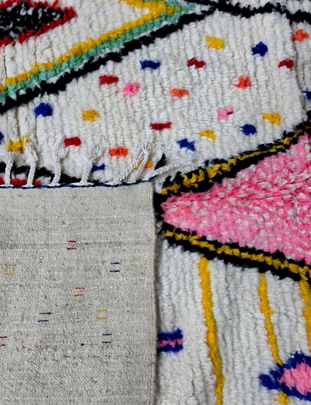 Tapis Azilal Marocain Coloré - 300 x 190 cm