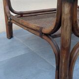 Table basse en bambou