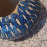 Maroc blanc bleu céramique
