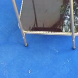 Vintage gold metal shelf