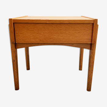 Table de chevet vintage scandinave, 1960