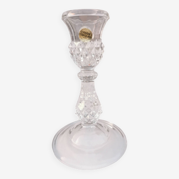“cristal d’arques” candle holder