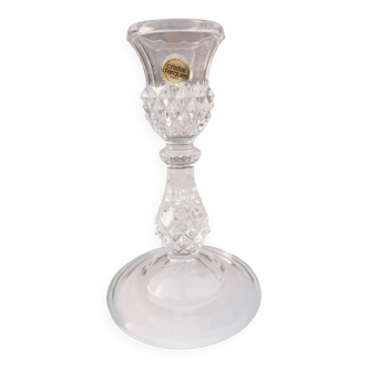 “cristal d’arques” candle holder