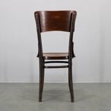 Pair of Thonet Art Nouveau bentwood chairs, Czechoslovakia, 1920s