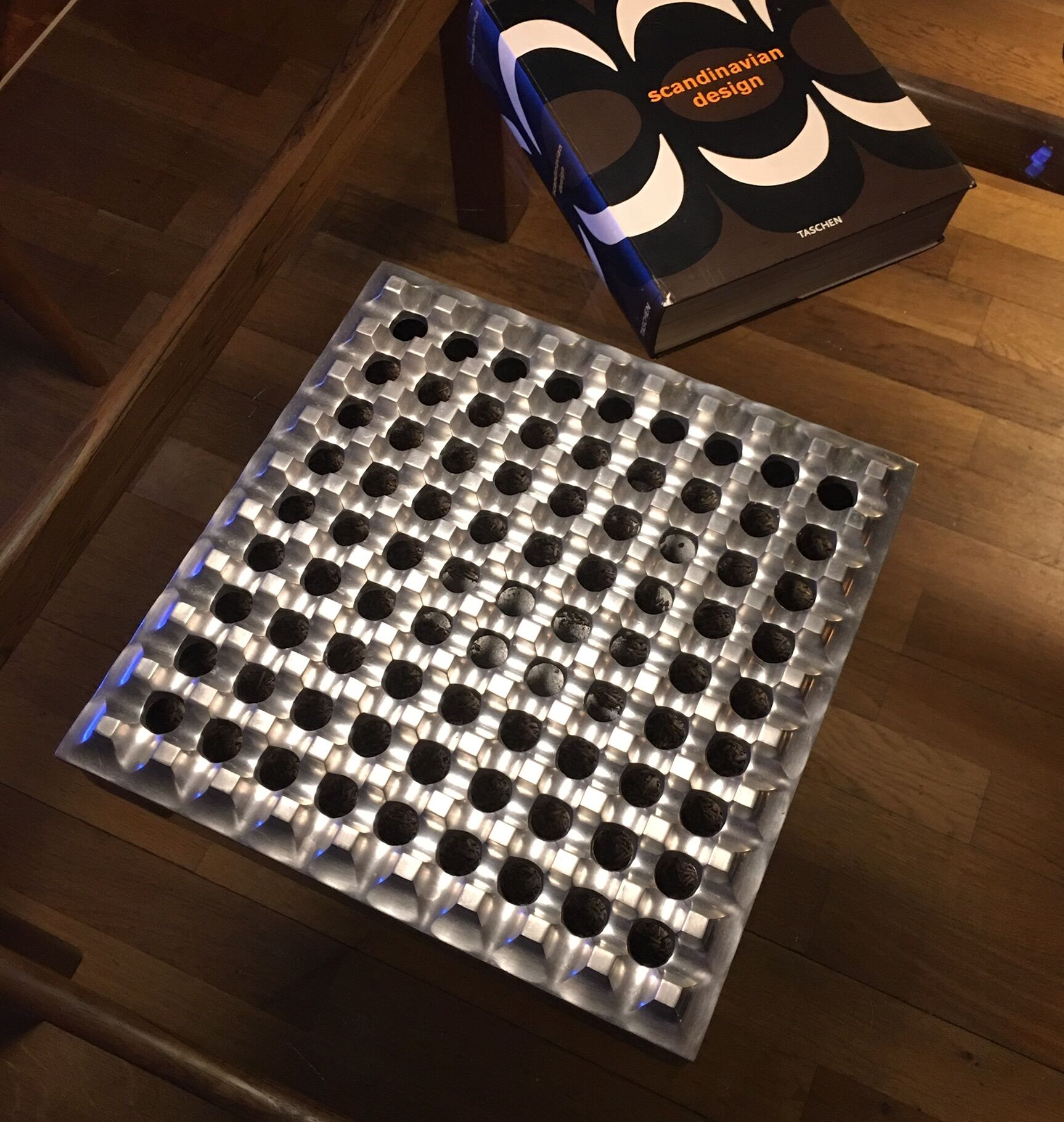 Scandinavian ashtray Ultima 30 design Holger Bäckström and Bo Ljungberg 1965 aluminum