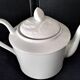 White porcelain teapot from Limoges 1 L