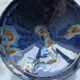 Signed glazed ceramic cup – vintage