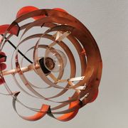 Hanging lamp from 1980s Denmark, by Werner Schou for his own company