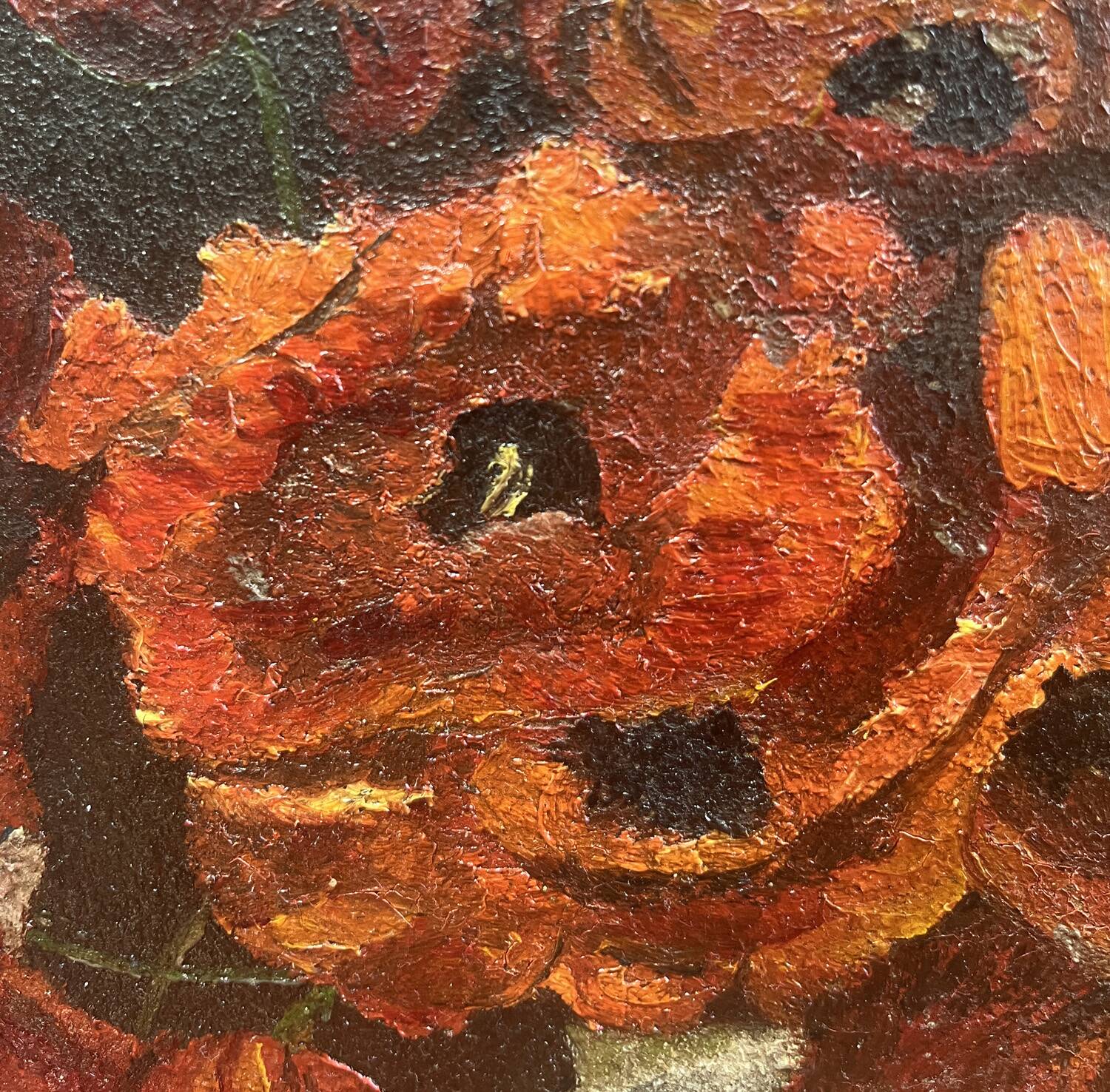 Tableau 1914 "Les coquelicots"