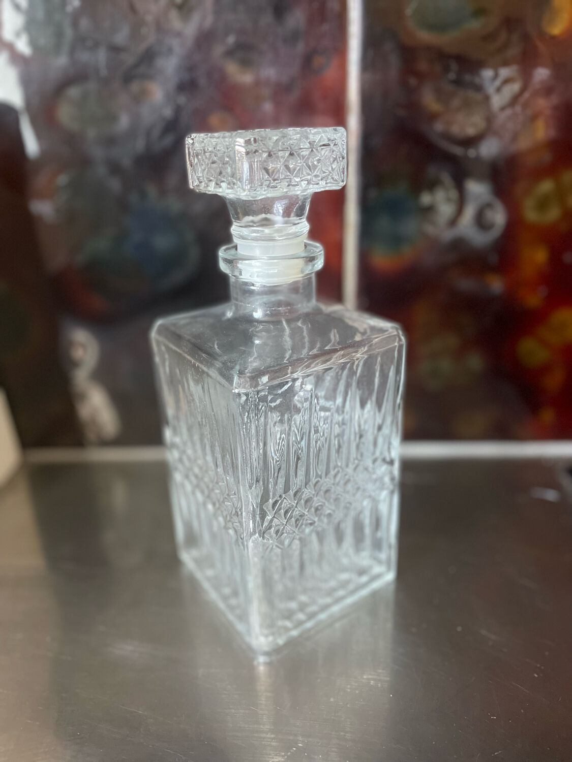 Vintage whisky decanter 1970