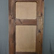 Painted Wooden Trumeau Mirror, Louis XV Style – Late 19th Century