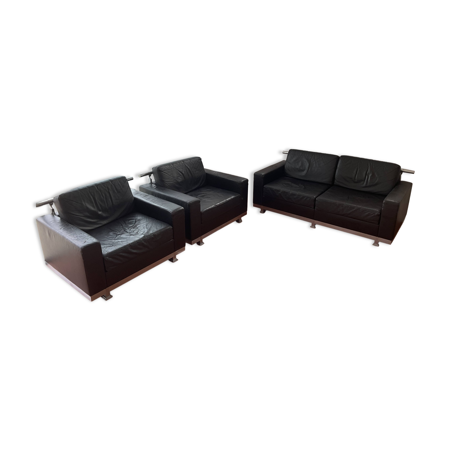 Canapé 2 places et 2 fauteuils de Ricardo Boffil