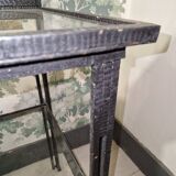 art deco console mirror