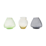 Colorful glass vases by A.D. Copy for Glasfabriek Leerdam Netherlands 1930s