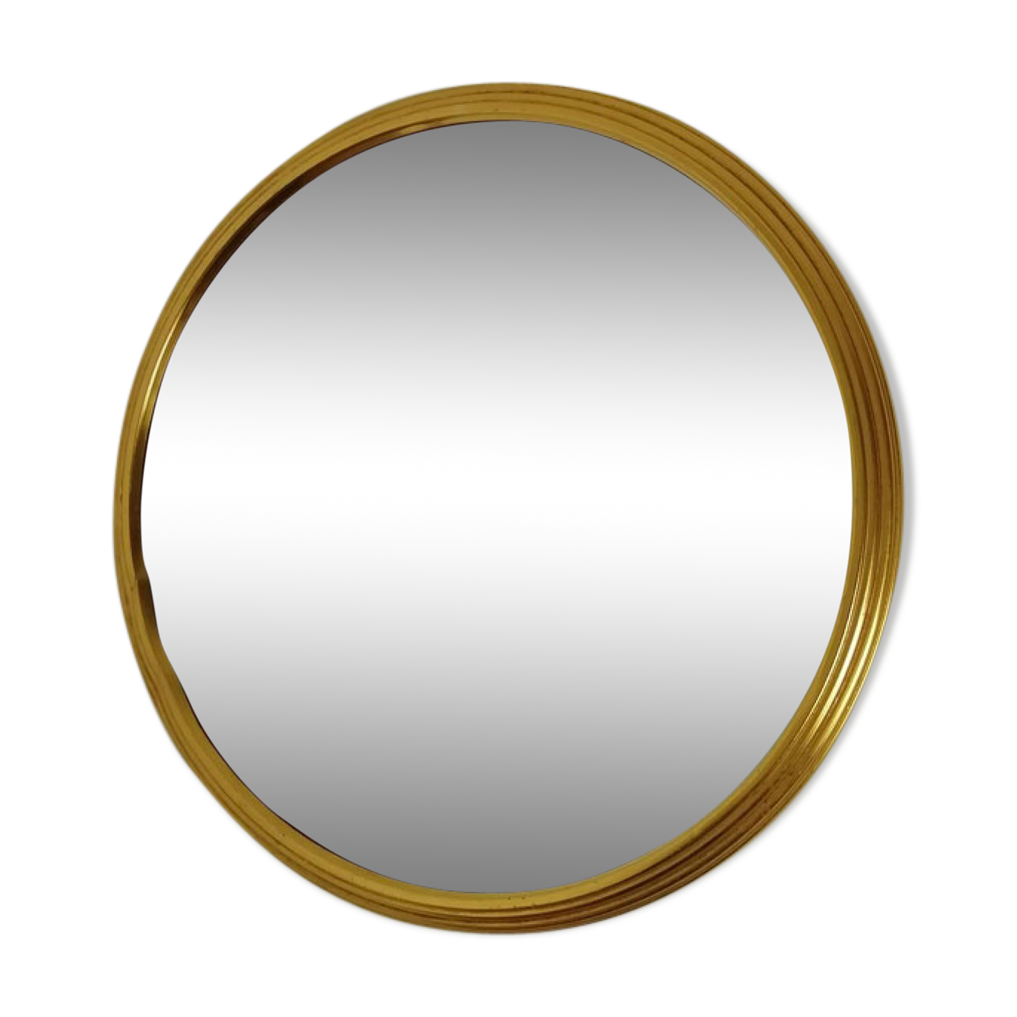 Round mirror tray