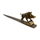 Letter opener or cut bronze boar paper