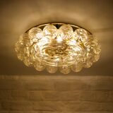 "Snowball" ceiling lamp in blown glass